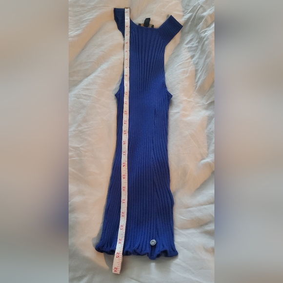 Ted baker royal blue halter top - Picture 4 of 5